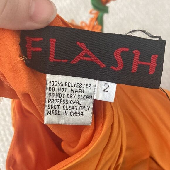 Orange Prom Dress homecoming - Picture 12 of 15